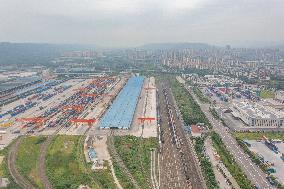 CHINA-CHONGQING-LOGISTICS HUB-OPENING UP (CN)