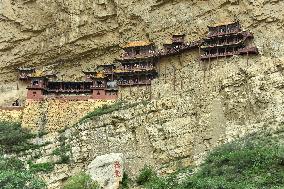 Xuankong Temple in Datong