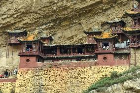 Xuankong Temple in Datong