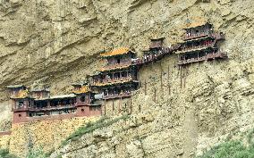 Xuankong Temple in Datong