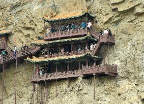 Xuankong Temple in Datong