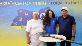 Ukrainian sprint canoeist Liudmyla Luzan sets out for Paris 2024 Olympics