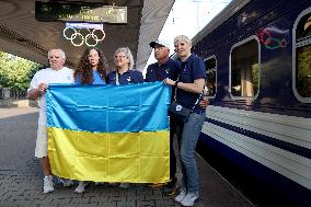 Ukrainian sprint canoeist Liudmyla Luzan sets out for Paris 2024 Olympics