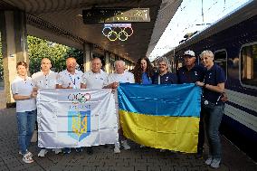 Ukrainian sprint canoeist Liudmyla Luzan sets out for Paris 2024 Olympics