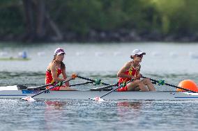 (PARIS2024)FRANCE-VAIRES-SUR-MARNE-OLY-ROWING