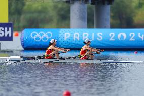 (PARIS2024)FRANCE-VAIRES-SUR-MARNE-OLY-ROWING