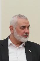 Hamas Chief Haniyeh The Day Before Being Killed - Tehran