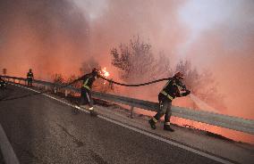 CROATIA-TUCEPI-WILDFIRE