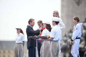 Paris 2024 - Women’s Triathlon Medal Ceremony