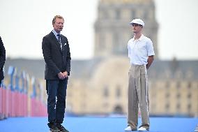 Paris 2024 - Women’s Triathlon Medal Ceremony