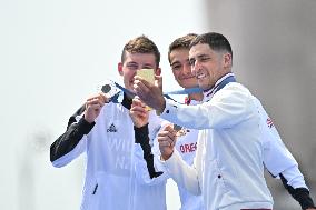 Paris 2024 - Men’s Triathlon Medal Ceremony