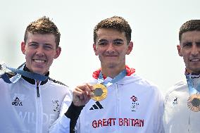 Paris 2024 - Men’s Triathlon Medal Ceremony