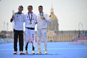 Paris 2024 - Men’s Triathlon Medal Ceremony