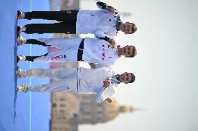 Paris 2024 - Men’s Triathlon Medal Ceremony