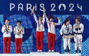 Paris 2024 - Women's Synchronised 10m Platform Final