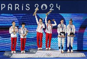 Paris 2024 - Women's Synchronised 10m Platform Final