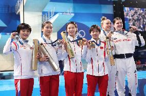 Paris 2024 - Women's Synchronised 10m Platform Final