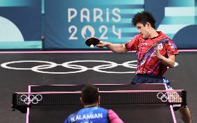 (PARIS2024)FRANCE-PARIS-OLY-TABLE TENNIS