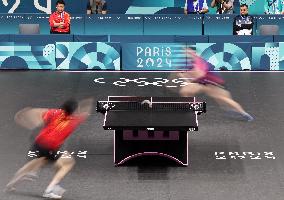 (PARIS2024)FRANCE-PARIS-OLY-TABLE TENNIS