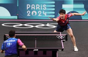 (PARIS2024)FRANCE-PARIS-OLY-TABLE TENNIS