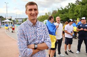 Opening of Paris 2024 Olympics marked in Kyiv fan zone