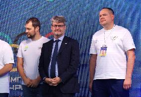 Opening of Paris 2024 Olympics marked in Kyiv fan zone