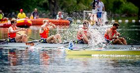 Paris 2024 - Rowing - Team Netherlands Wins Gold