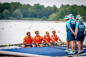 Paris 2024 - Rowing - Team Netherlands Wins Gold