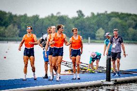 Paris 2024 - Rowing - Team Netherlands Wins Gold