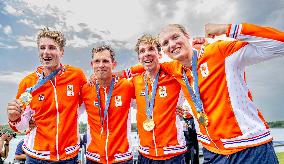 Paris 2024 - Rowing - Team Netherlands Wins Gold