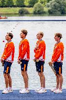 Paris 2024 - Rowing - Team Netherlands Wins Gold