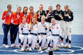 Paris 2024 - Rowing - Team Great Britain Wins Gold