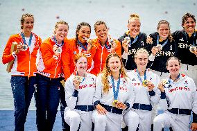 Paris 2024 - Rowing - Team Great Britain Wins Gold