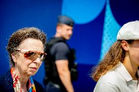 Paris 2024 - Rowing - Princess Royal Anne At Medal Ceremony