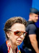 Paris 2024 - Rowing - Princess Royal Anne At Medal Ceremony