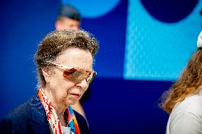 Paris 2024 - Rowing - Princess Royal Anne At Medal Ceremony