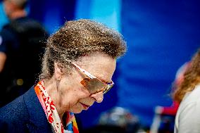 Paris 2024 - Rowing - Princess Royal Anne At Medal Ceremony