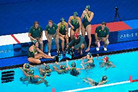 (PARIS2024)FRANCE-SAINT-DENIS-OLY-WATER POLO