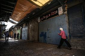 General Strike Closes Shops in Jerusalem's Old City After Hamas Leader's Assassination