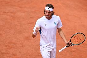 Paris 2024 - Tennis - Stefanos Tsitsipas v Sebastian Baez