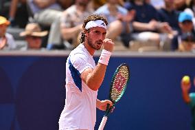 Paris 2024 - Tennis - Stefanos Tsitsipas v Sebastian Baez