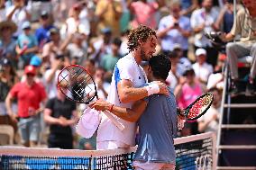 Paris 2024 - Tennis - Stefanos Tsitsipas v Sebastian Baez