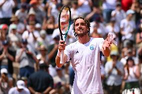 Paris 2024 - Tennis - Stefanos Tsitsipas v Sebastian Baez