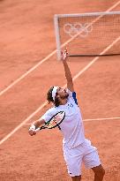 Paris 2024 - Tennis - Stefanos Tsitsipas v Sebastian Baez