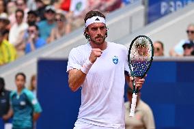 Paris 2024 - Tennis - Stefanos Tsitsipas v Sebastian Baez