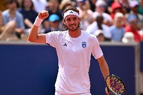 Paris 2024 - Tennis - Stefanos Tsitsipas v Sebastian Baez