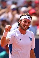 Paris 2024 - Tennis - Stefanos Tsitsipas v Sebastian Baez