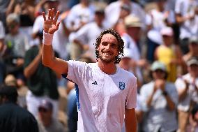 Paris 2024 - Tennis - Stefanos Tsitsipas v Sebastian Baez