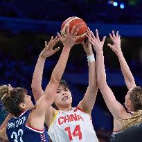 (PARIS2024)FRANCE-LILLE-OLY-BASKETBALL