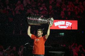 Ice hockey - NHL - 2024 Stanley Cup Champion rally in Tampere, Finland